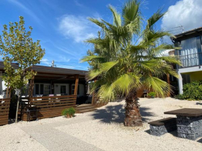 Chalet-Mobilehome-Ferienhaus Turanj mit Pool